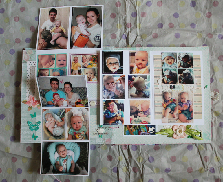 Альбом для малышки Стефании