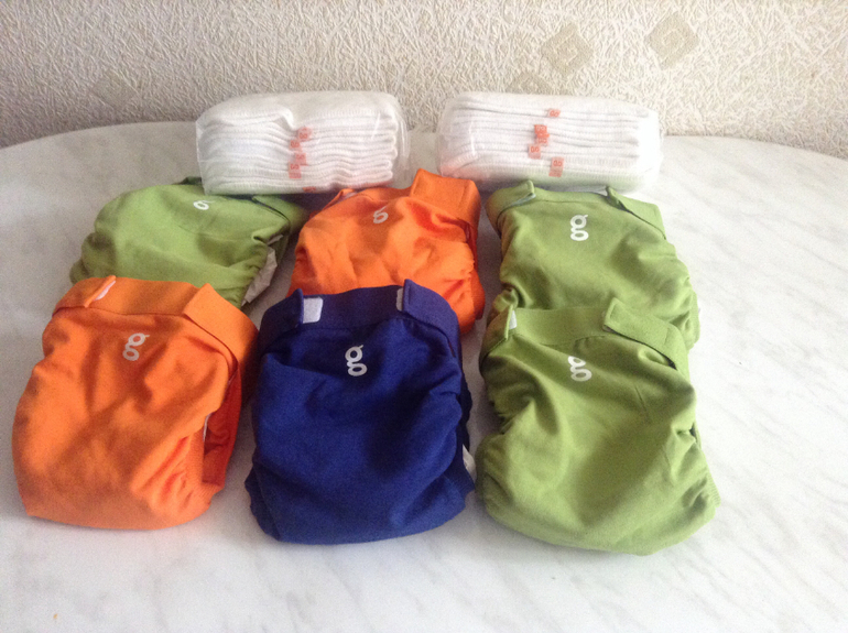 Многоразики gDiapers новые и вкладыши к ним