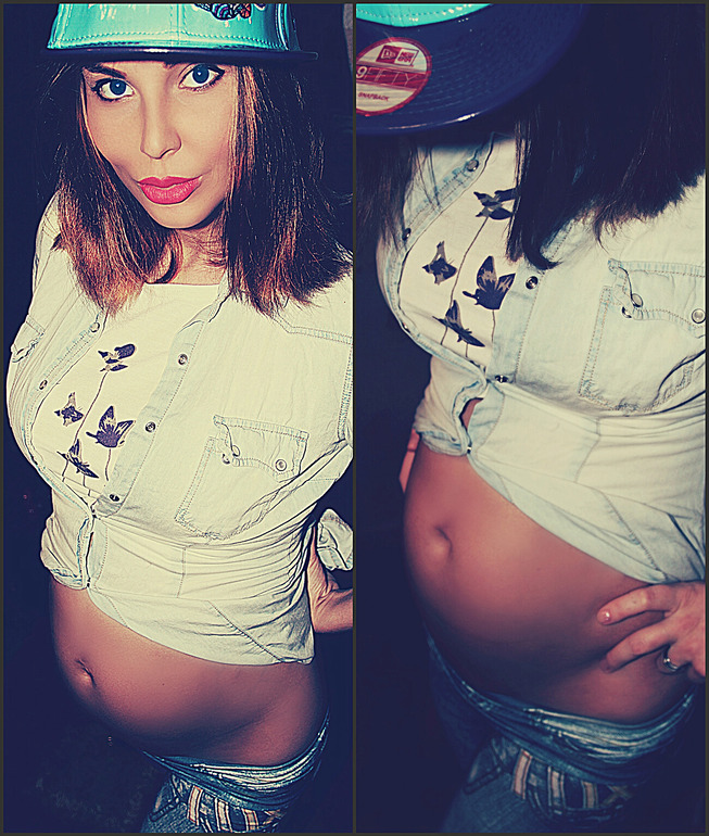 31 неделя) первые фото Адрианы