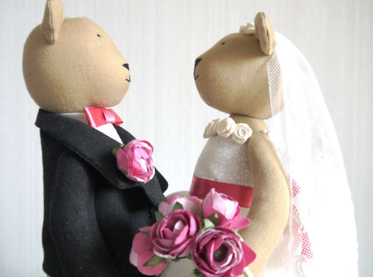 Свадебные мишки для Марии