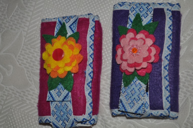 пеналы из фетра