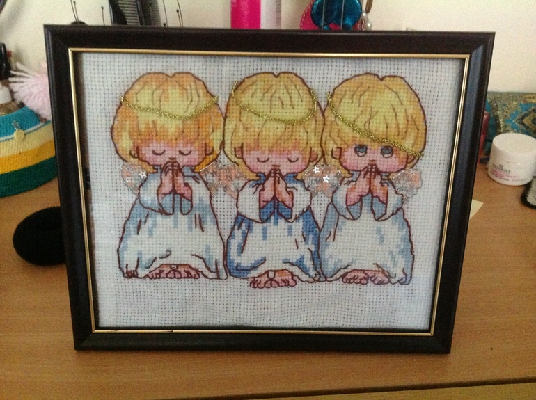 Закончила ангелочков