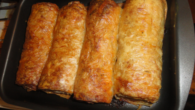 сытные  рулетики