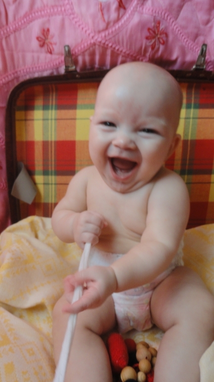 Нашей Тюше 7 месяцев