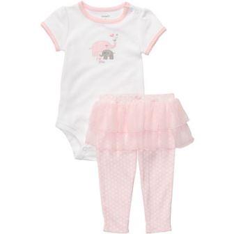 Большой пристрой Carters для девочки от 0 до 24 мес. Почта