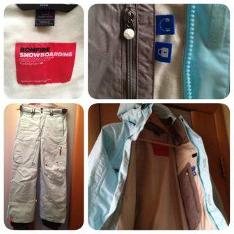 сноубордический костюм Bonfire Snowboarding, CA, USA. 44 разм, одет 3 раза