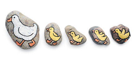 Камни и галька. Идеи творчества с детьми и не только… Часть №2.