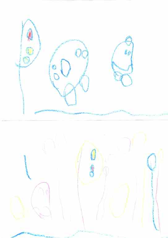 Художества Лисёнка. (Алиса 3 года)