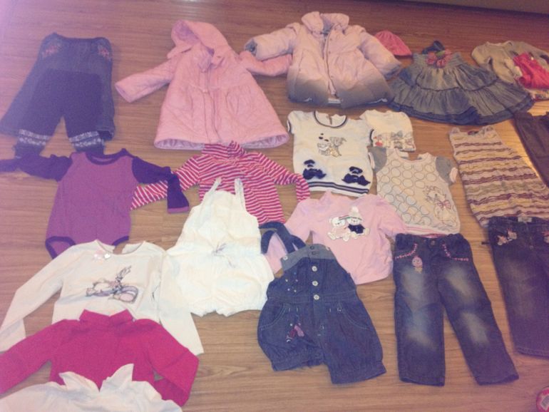 Набор детской одежды Burberry, Catimini, Il gufo, De salitto, Missoni, Monalisa, Il trenino и т д 19 обновок всего за 7000руб