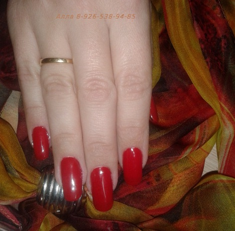 наращивание ногтей