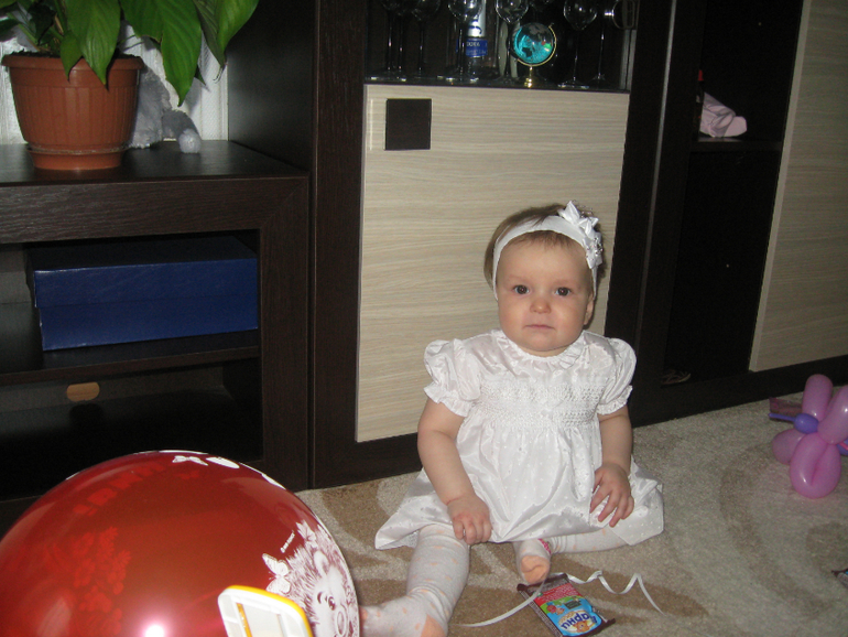 Нам уже 1 годик!!!