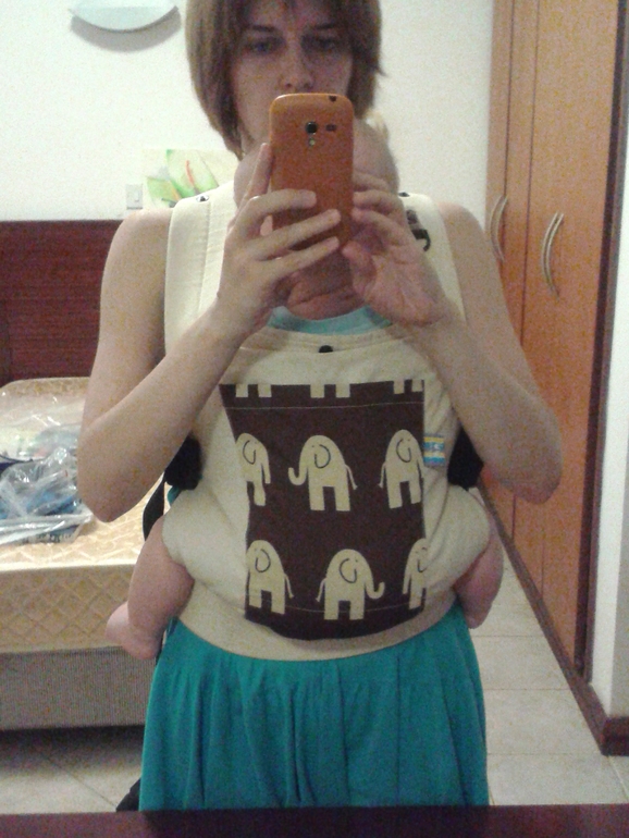 правильно ли сидит в эрго-рюкзаке