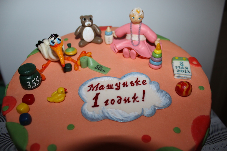 Второй тортик на заказ!  Ура!!!!!