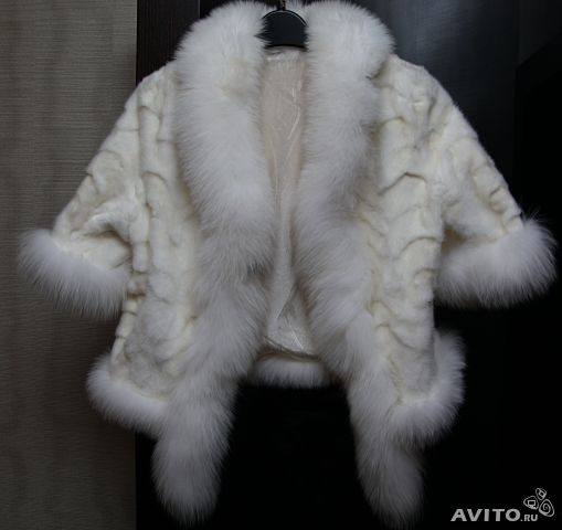 продам свадебную шубку