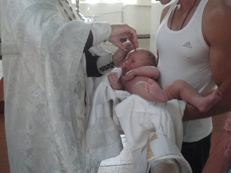 Наши крестины 19.06.2014