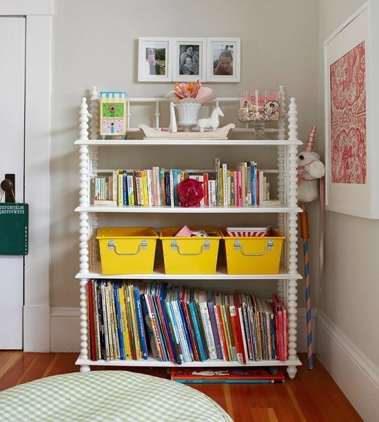 Варианты размещения игрушек и книг..что нравится