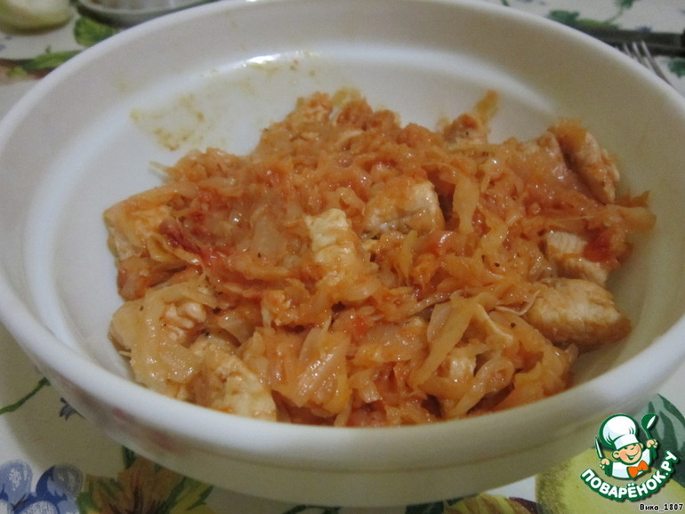 самая вкусная ТУШЕНАЯ КАПУСТА