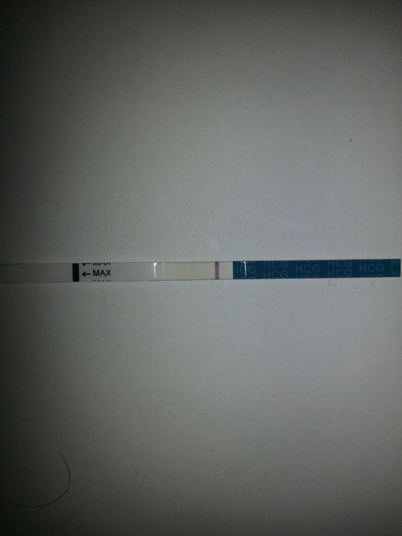 Сегодня сделала тест