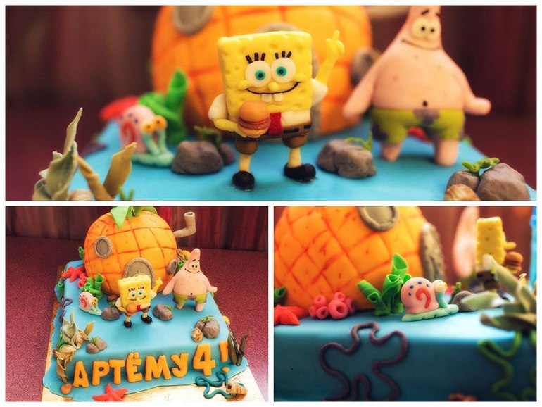 Спанч Боб, Патрик и Гэри