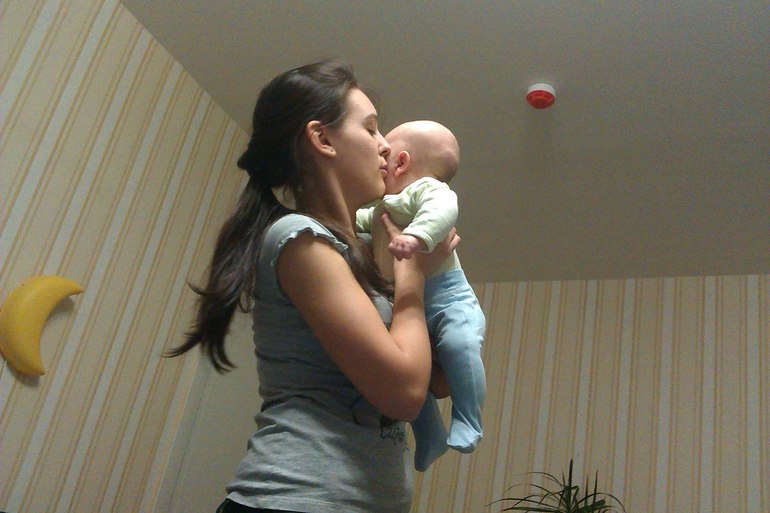 Ваньке 1,5 месяца+фотосессия