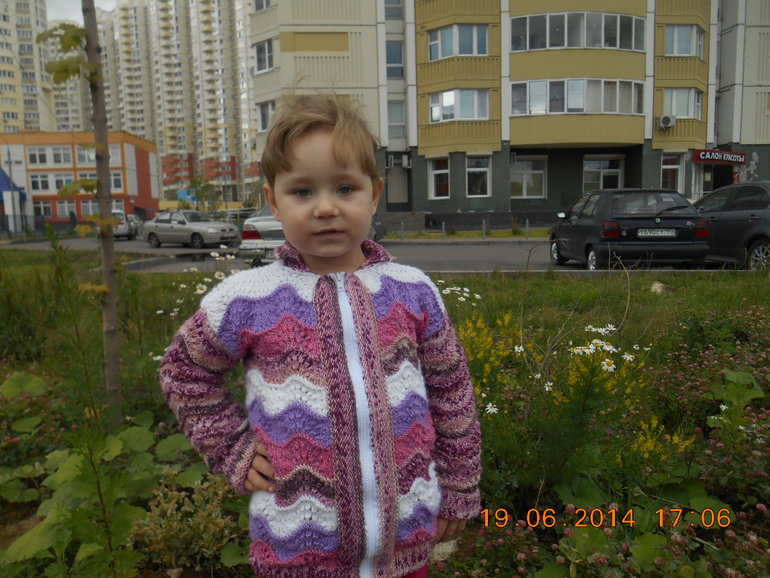 Из остатков пряжи