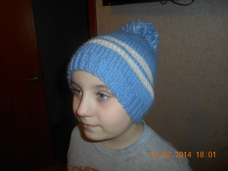 Штанишки дочке и шапочки сыну