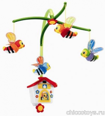 Музыкальные подвески -мобили Sunshine garden фирмы Mothercare и Chicco