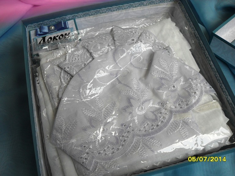 Коробка для хранения крестильного набора (для мальчика)