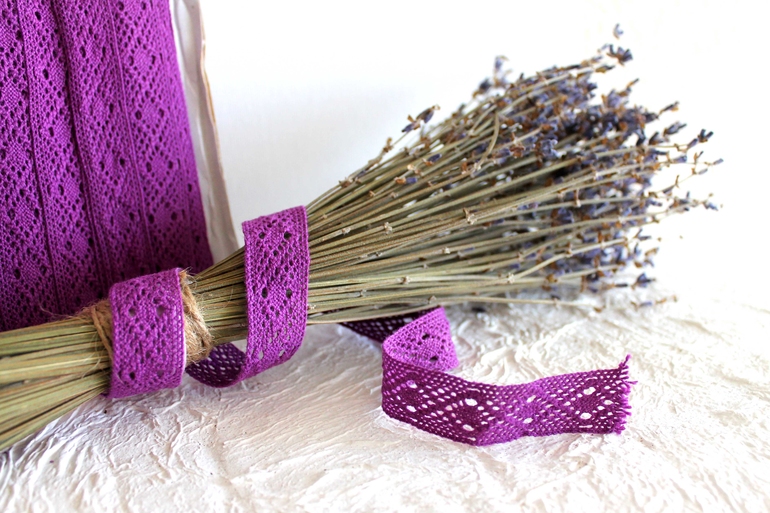 Льняное кружево на метраж