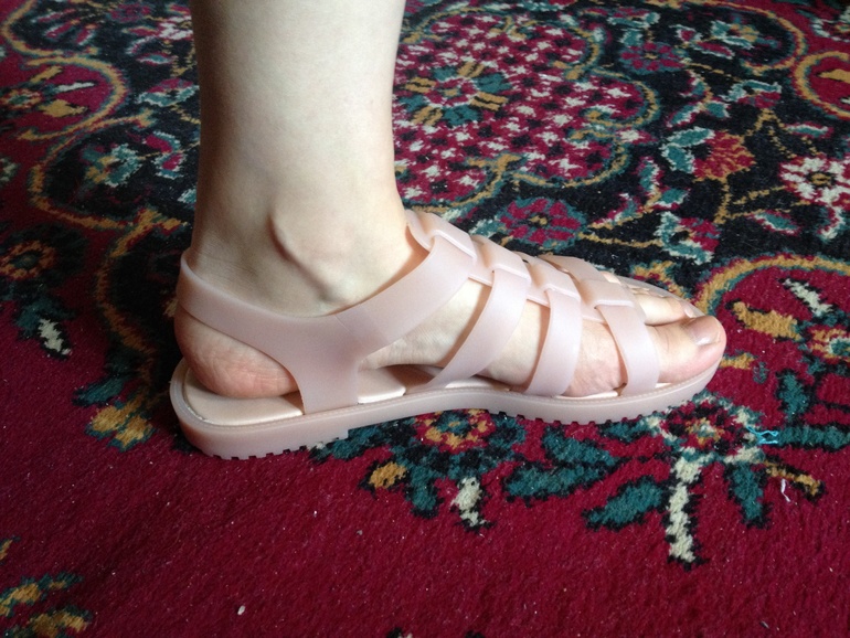 Сандалии Melissa подскажите с размером