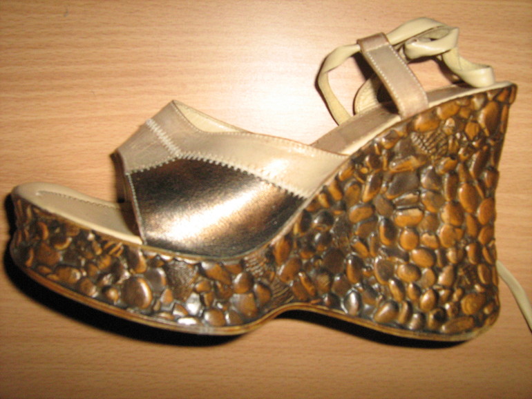 Стильные Босоножки Италия - нат. кожа, р. 37