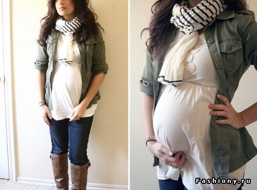 Симпатичные наряды для беременяшек,подборка)
