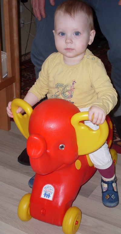 У нас поселился СЛОНИК....