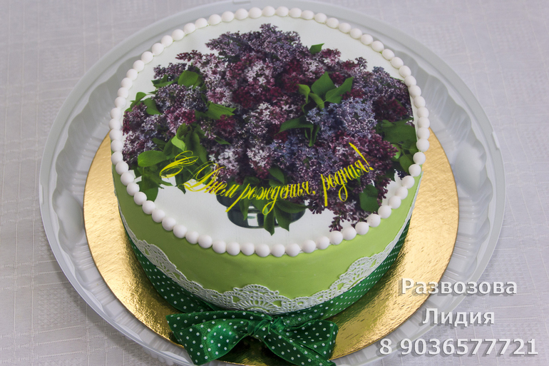 Букет сирени для мамы.