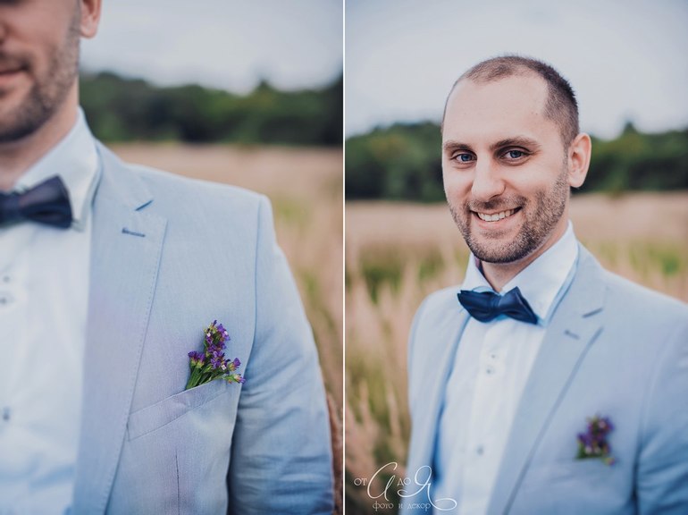 Свадебный день в стиле деревенский прованс