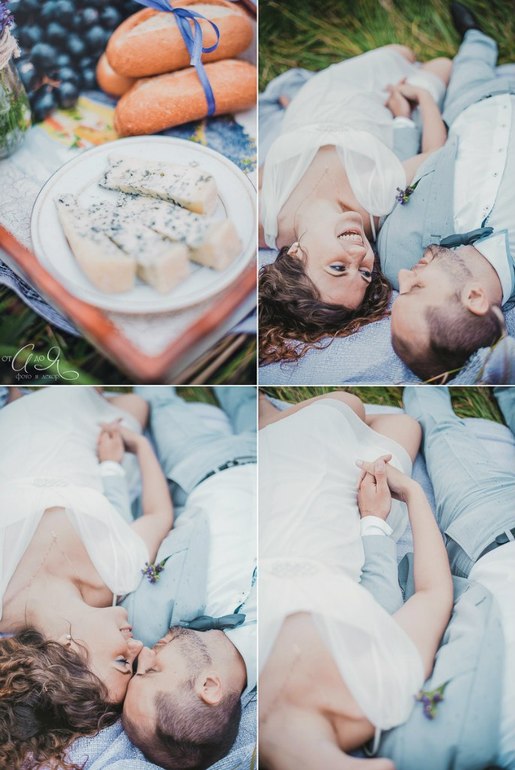 Свадебный день в стиле деревенский прованс