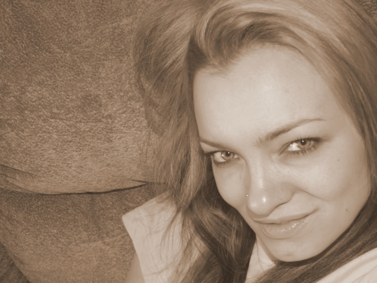 а я еще с прямыми волосиками)