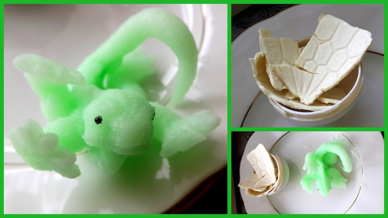 И вновь выращиваем динозаврика