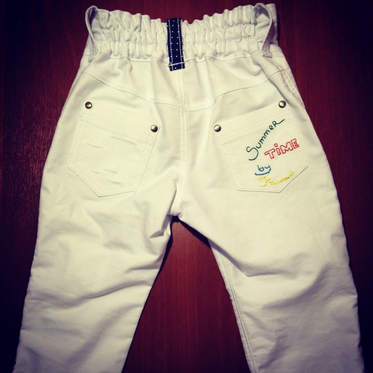 Легкие хлопковые джинсики