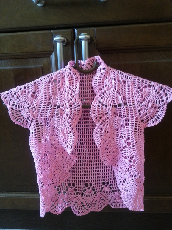 Болеро крючком