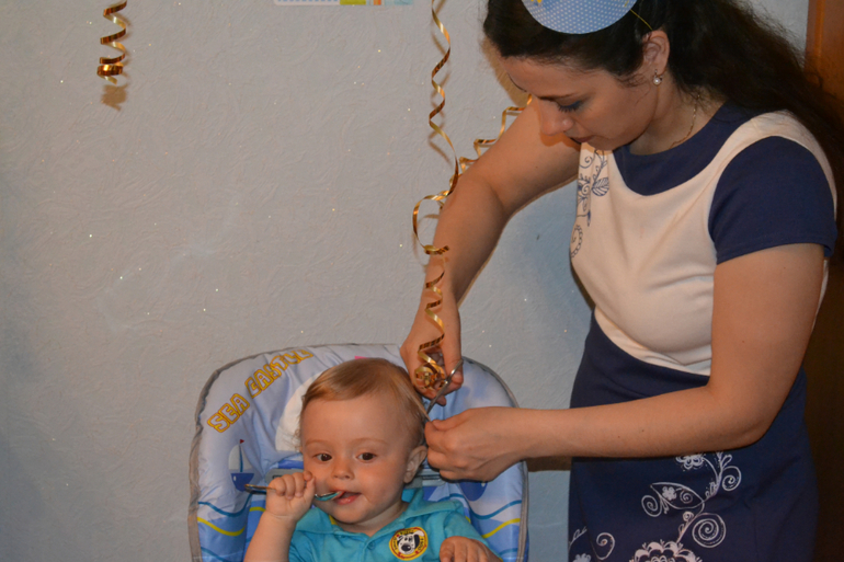 Вот и мы отметили годик! Много фото))) Часть 3