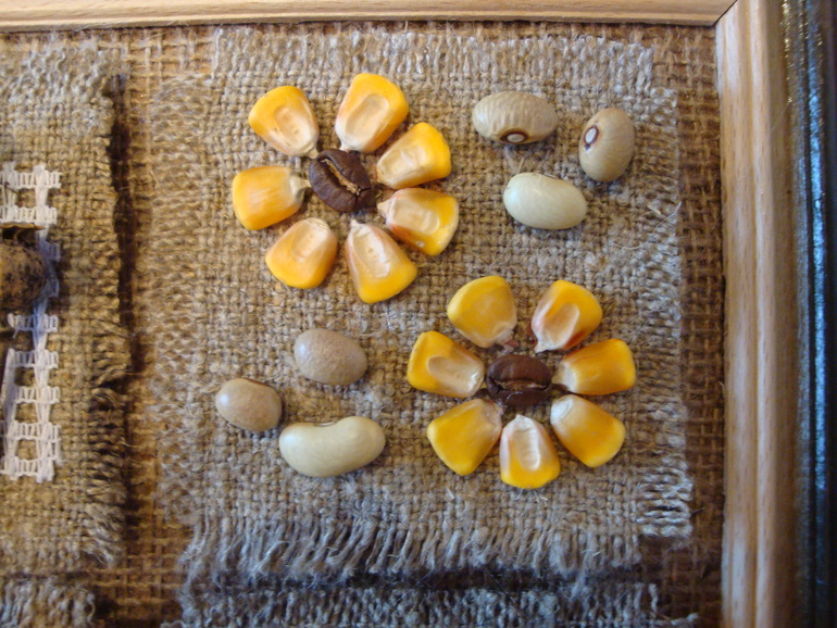 Кухонное панно. Триптих закончен. (много фото)