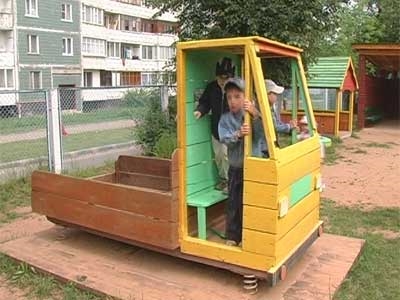 Идеи для детской площадки своими руками