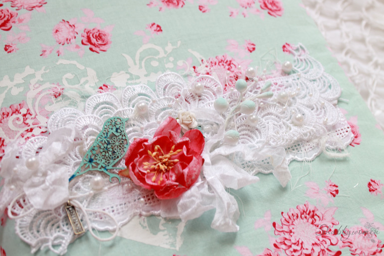 Альбом для новорожденной девочки.