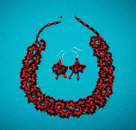 Огалала из бисера схема