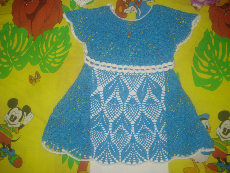 Платье МИЛАШКА крючком