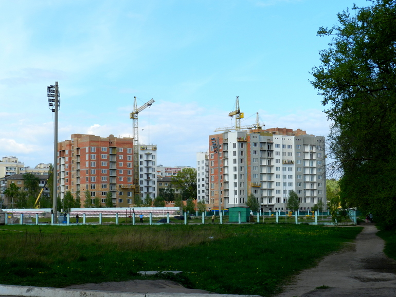 Прогулка по городу. Гляссе.