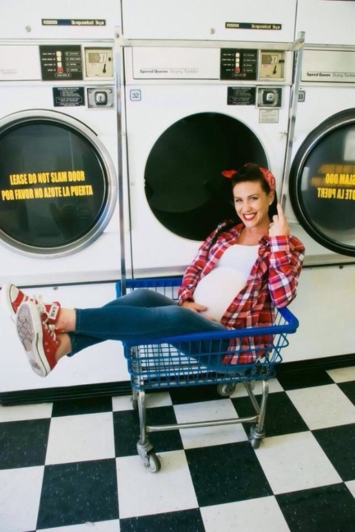 Идеи для фотосессии беременных, часть первая PIN UP мамочки