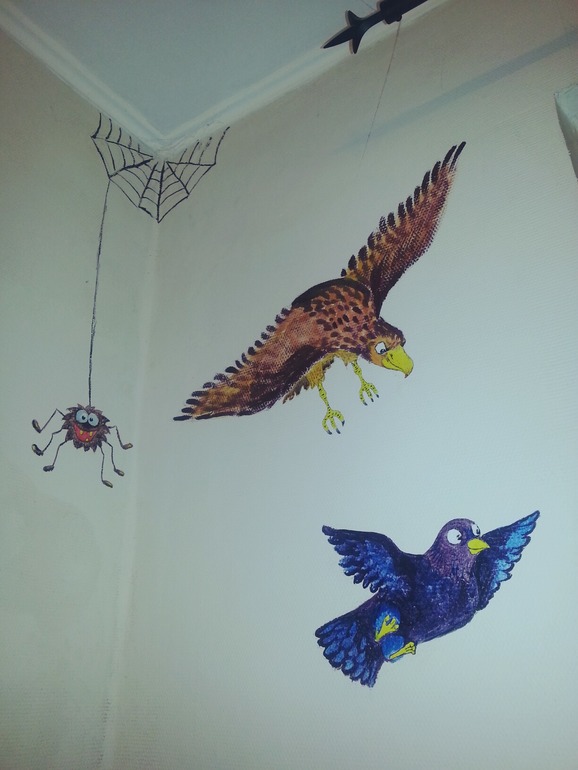 Животные на стенах