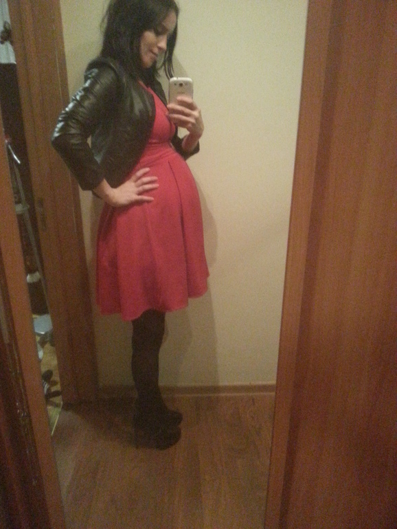 Вот и мы доросли до 30й недели:) А тут еще и солнце :)